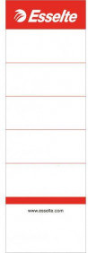 Zasúvacie štítky Esselte 5cm pre chrbát 7,5cm