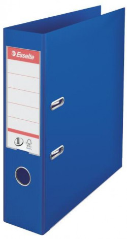 Zakladač pákový Esselte No.1 celoplastový 7,5cm modrý