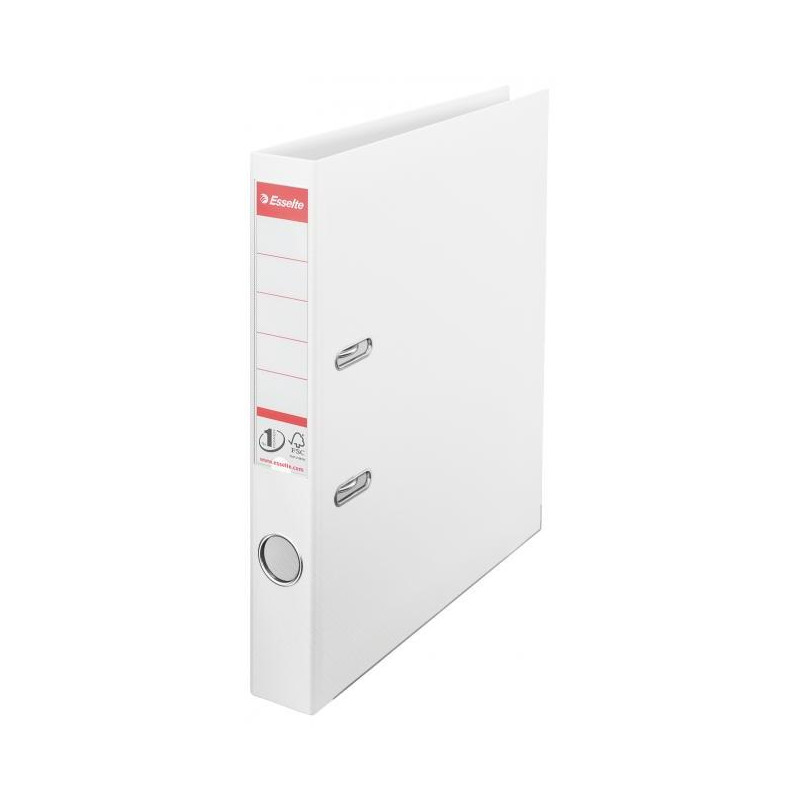 Zakladač pákový Esselte No.1 celoplastový 5cm biela