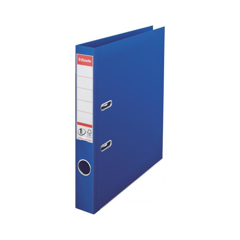 Zakladač pákový Esselte No.1 celoplastový 5cm modrý