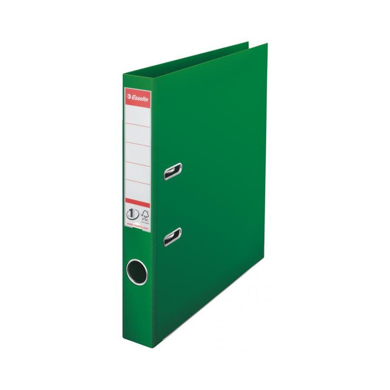 Zakladač pákový Esselte No.1 celoplastový 5cm zelený