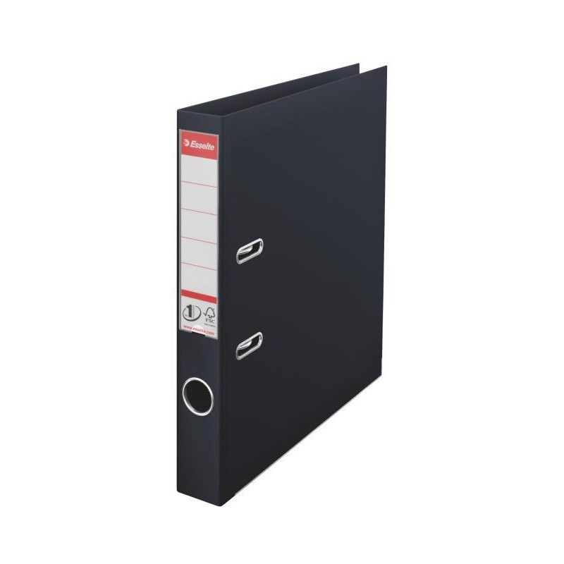 Zakladač pákový Esselte No.1 celoplastový 5cm VIVIDA čierny