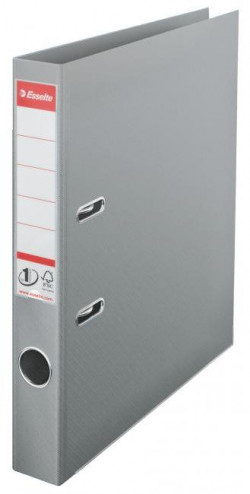 Zakladač pákový Esselte No.1 celoplastový 5cm sivý