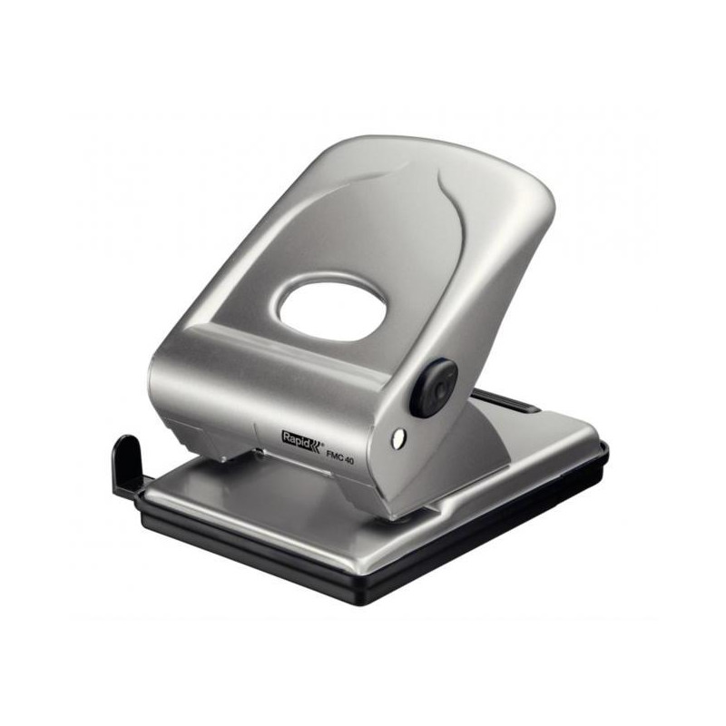 Dierovačka Rapid FMC 40 na 40 listov celokovová strieborná