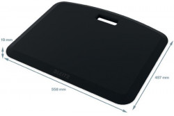 Podložka protiúnavová pre prácu v stoji Leitz Cosy Ergo zamatová sivá