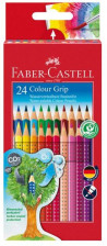 Farbičky akvarelové Faber Castell Color Grip 24ks farebné
