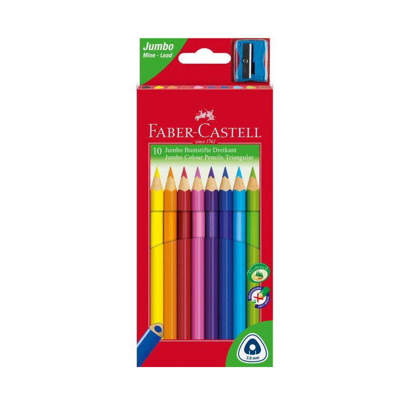 Farbičky Faber Castell Junior grip 10ks