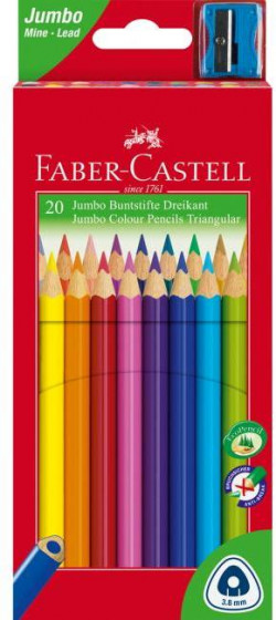 Farbičky Faber Castell Junior grip 20ks