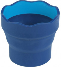 Pohárik na vodu Klik Faber Castell modrý