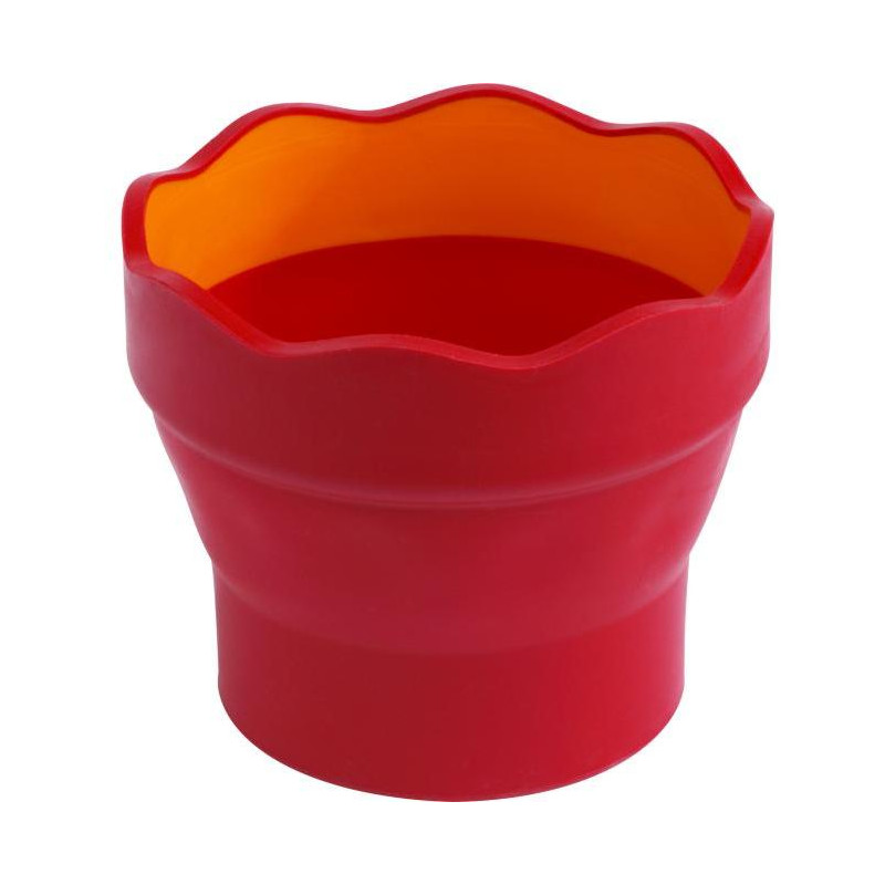 Pohárik na vodu Klik Faber Castell červený