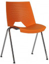 Jedálenská stolička STRIKE 2130, oranžová