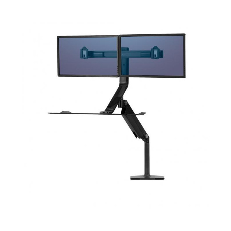 Polohovateľný stojan Sit-Stand Extend pre 2 monitory