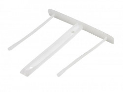 Archívny plastový klip Fellowes, dĺžka 80 mm, 100ks