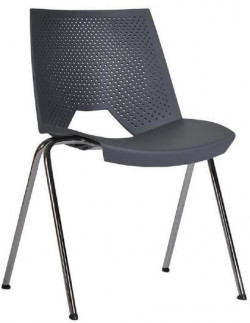 Jedálenská stolička STRIKE 2130, sivá