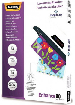 Laminovacie fólie Fellowes 216x303 A4 80mic