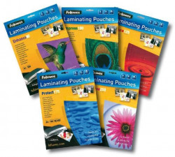 Laminovacie fólie Fellowes 83x113mm 125mic
