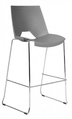 Barová stolička STRIKE 2130, sivá