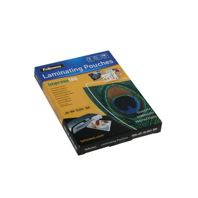 Laminovacie fólie Fellowes 154x216 /A5/ 100mic