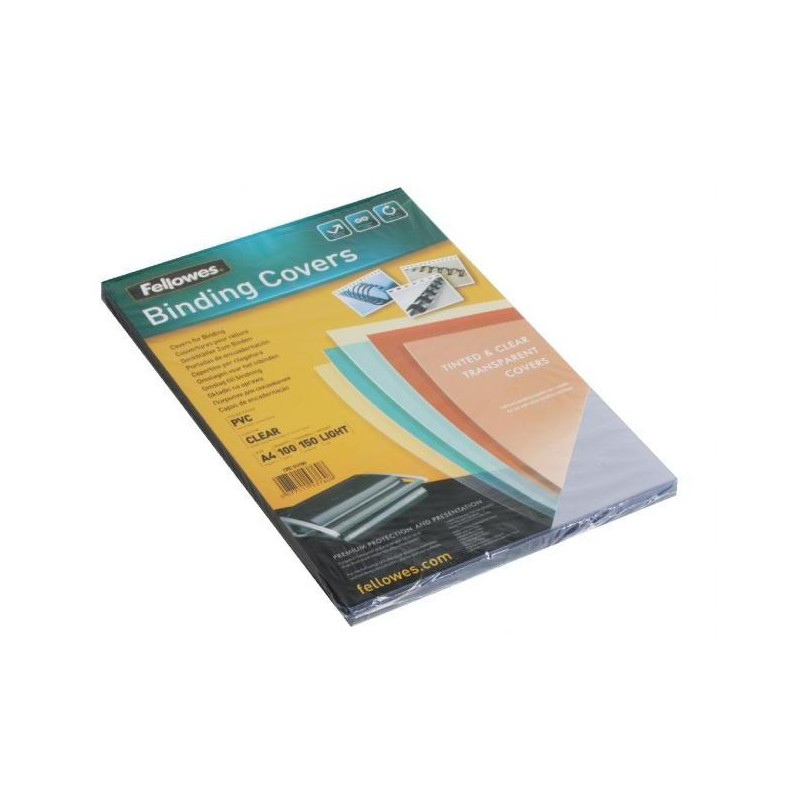 Plastové obálky na krúžkovú väzbu Prestige A4 150 mic. číre