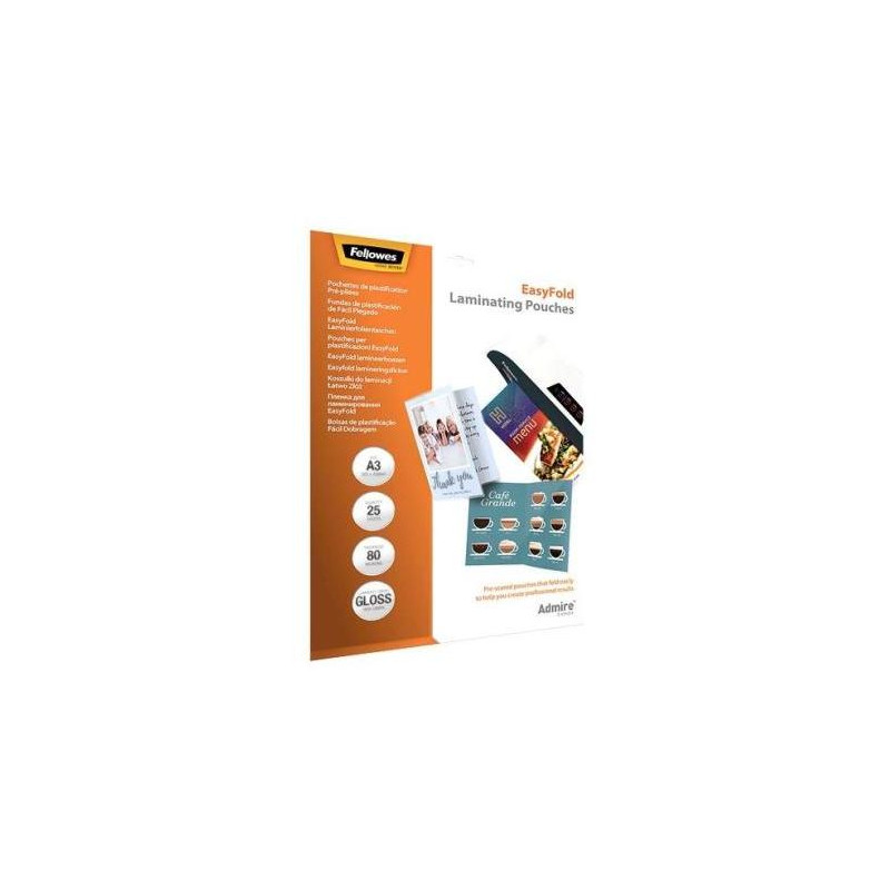 Laminovacie fólie Admire EasyFold A3 80mic 25ks