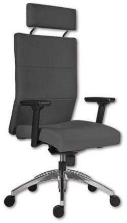 Kancelárske kreslo 8150 Vertika PDH, BN 6 tmavo sivé