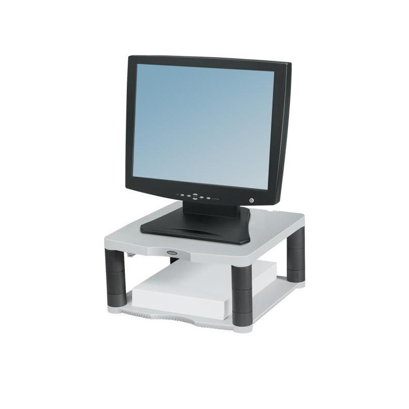 Stojan pod monitor Premium platinový