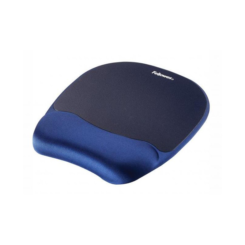 Opierka z pamäťovej peny zafírová