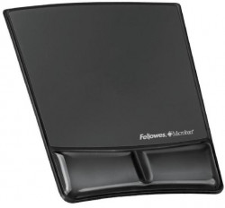 Podložka pod myš s opierkou zápästia Health-V čierna