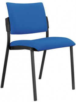 Konferenčná stolička Kubic, modrá