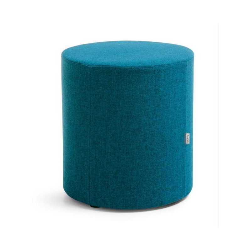 Taburet Vancouver Oto, valec, p.41 x v.45 cm, látka Next NX-15 modrá