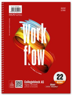 Blok College Format Werk Ursus Basic A5 80 listov štvorčekový 70g