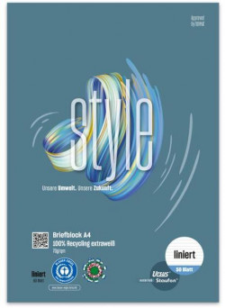 Blok poznámkový Format Werk Ursus Green A4 50 listov linajkový