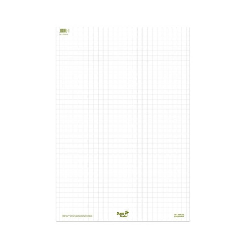 Blok papiera štvorcovaný recyklovaný 20 listov, 5ks