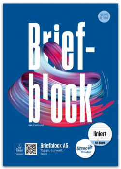 Blok poznámkový Format Werk Ursus A5 50 listov linajkový 70 g