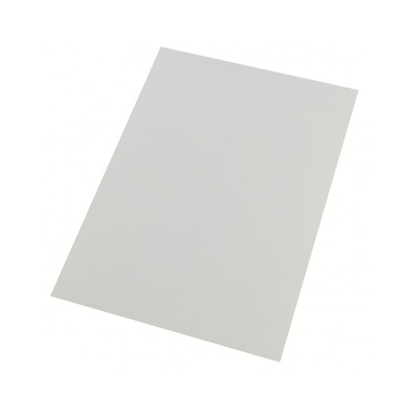 Kartónové obálky na krúžkovú väzbul GBC LeatherGrain A4 biele