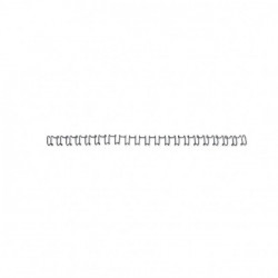 Drôtové hrebene GBC Multibind 21kr. 8mm čierne