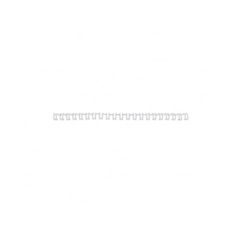 Drôtové hrebene GBC Multibind 21kr. 8mm biele