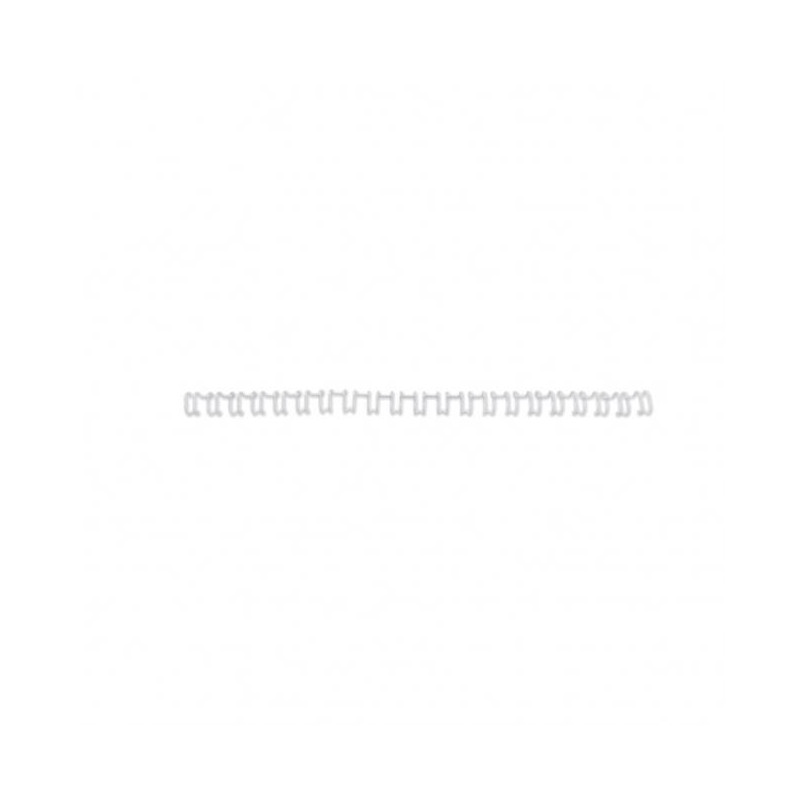 Drôtové hrebene GBC Multibind 21kr. 10mm biele