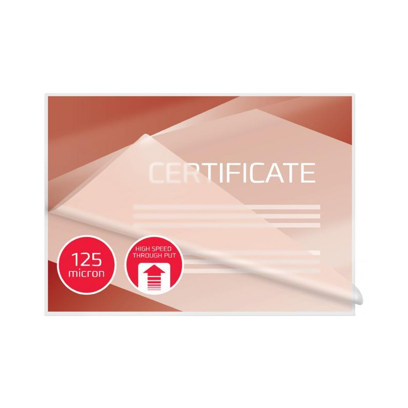 Laminovacie fólie GBC pre rýchlu lamináciu, 125 mic (100)