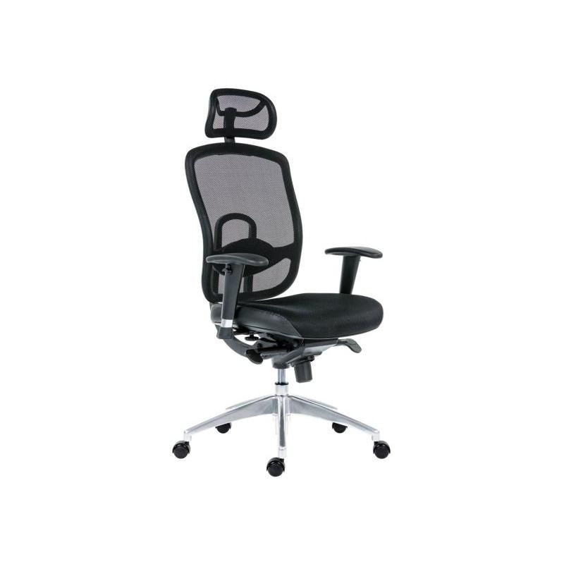 Kancelárska stolička Oklahoma + PDH, čierna