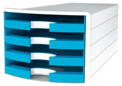 Zásuvkový box IMPULS otvorený svetlomodrý