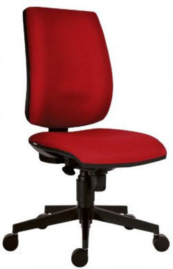 Kancelárska stolička 1380 Flute/Rahat SYN D3 červená