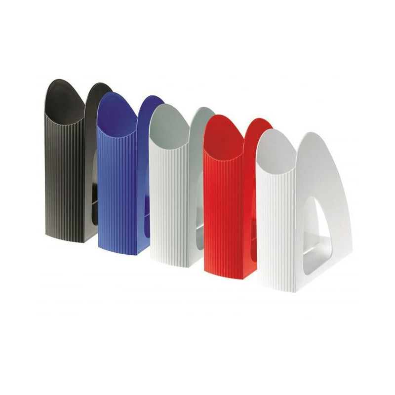 Stojan na časopisy Twin modrý