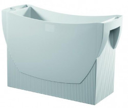 Prenosný box na závesné obaly HAN SWING bez veka sivý