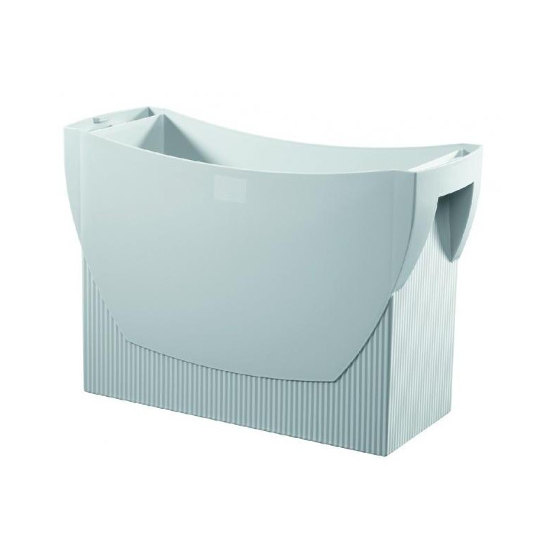 Prenosný box na závesné obaly HAN SWING bez veka sivý