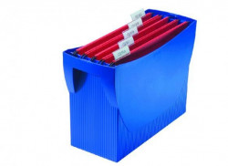 Prenosný box na závesné obaly HAN SWING bez veka modrý