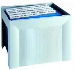 Zásobník na závesné obaly HAN KARAT svetlosivý