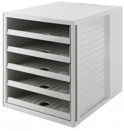 Zásuvkový box Cabinet KARMA eko-sivý