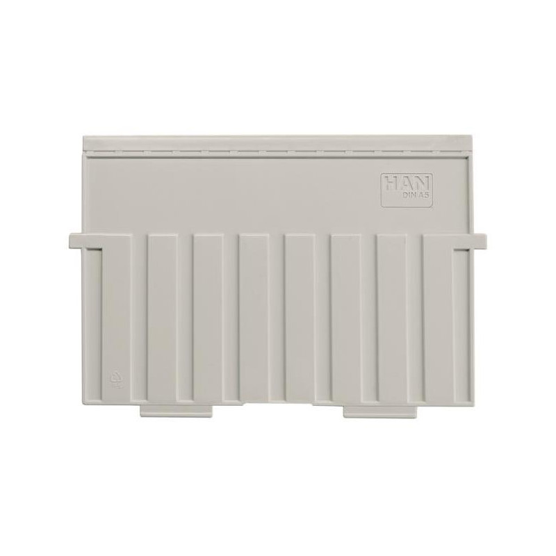 Plastové oddeľovače A5 do kartotéky HAN 955 sivé 5ks