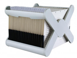 Zásobník na závesné obaly HAN X-CROSS sivý